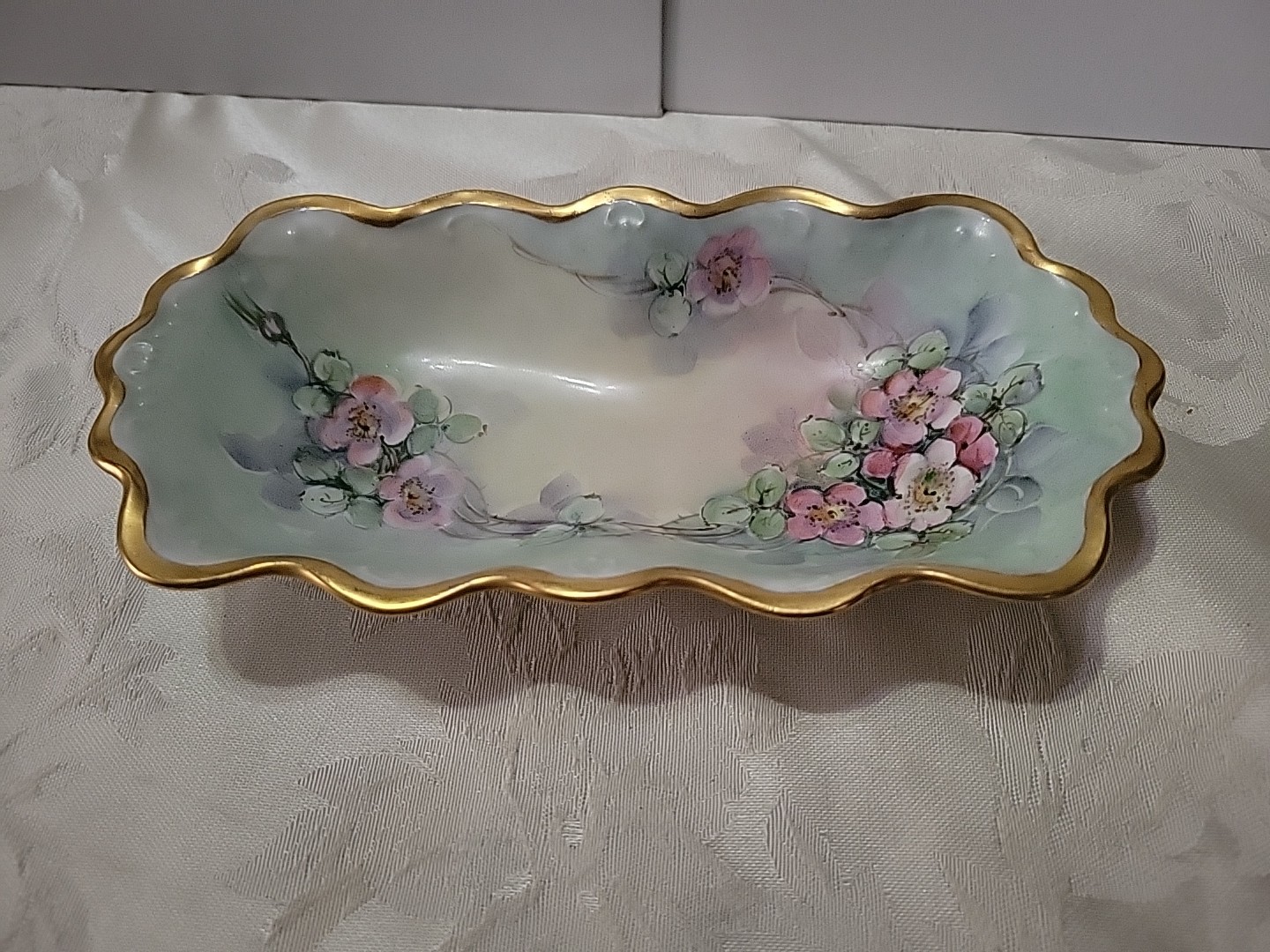 Vintage MZ Austria Vanity Trinket Holder