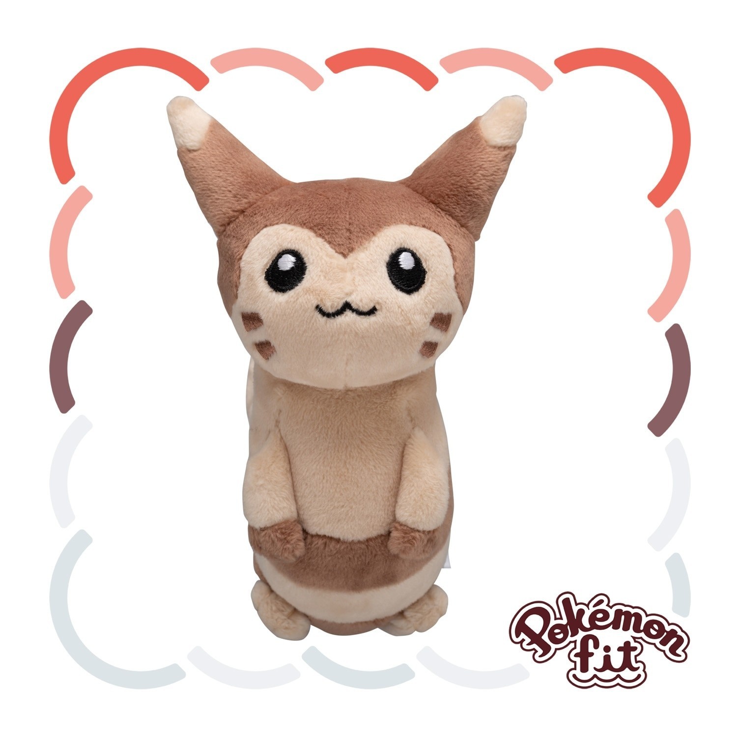 Pokémon Furret Fit Plush 162 Pokemon Center Official Japan
