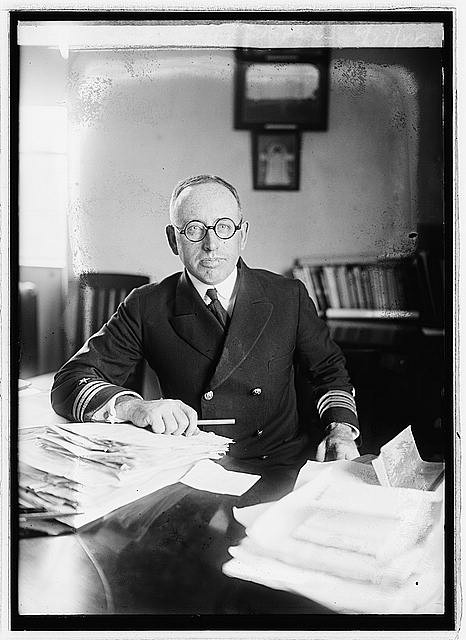Photo:Commander Stanford C Hooper 1922 Navy Officer Portrait