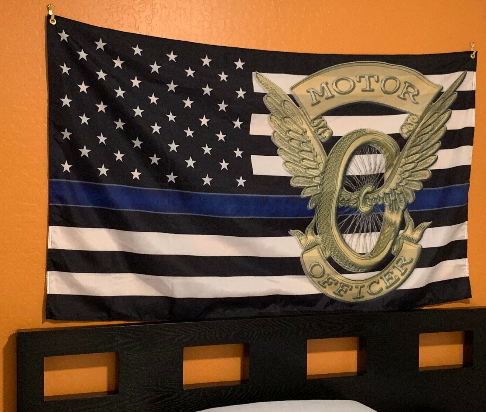 Motor Officer 3 X 5 flag