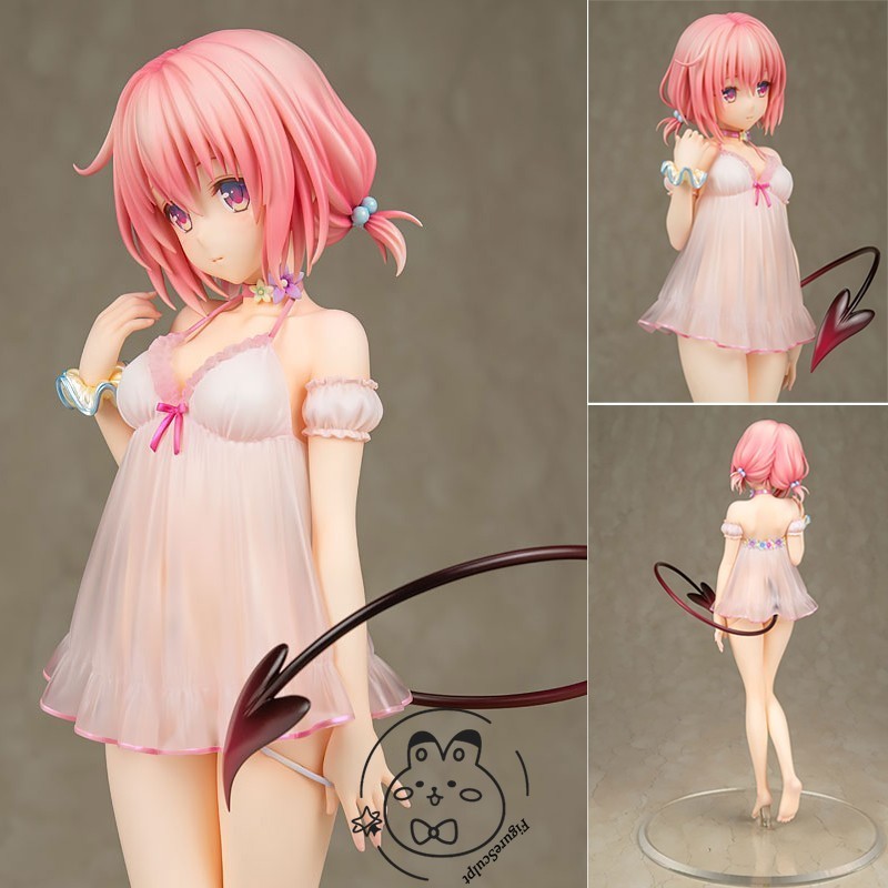 24cm Cute Anime Nightgown Girl Articulated PVC Figure Collectible No OriginalBox