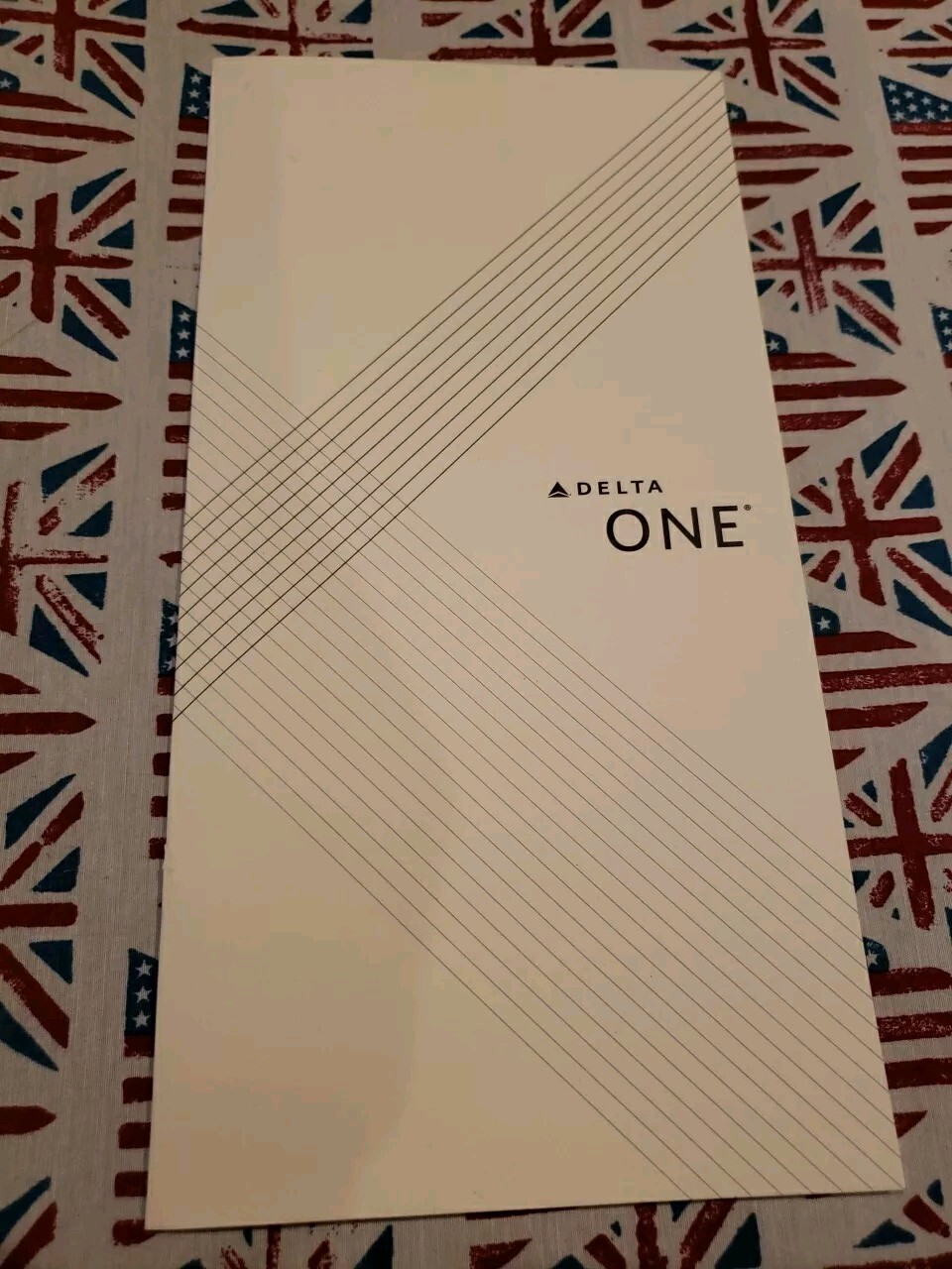 Delta One Menu, EMEA-US, Lunch/Dinner UK-US 2408-231C034