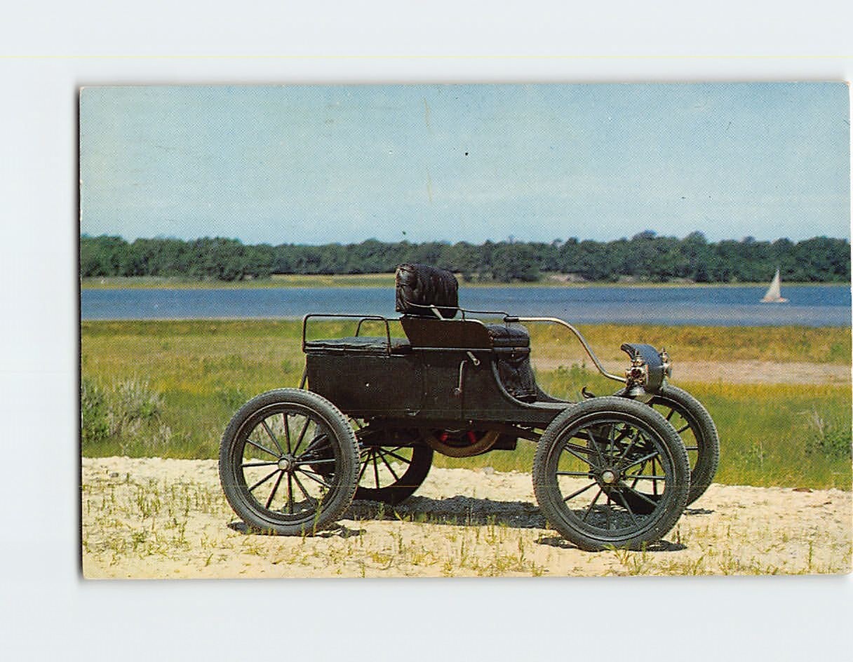 Postcard 1902 Oldsmobile Curbed-Dash Runabout