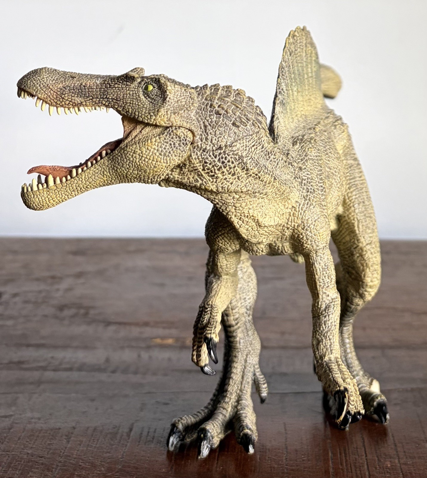 Papo2007 Spinosaurus Dinosaur  13”Figure Realistic Dino Model Quality Toy “Read”