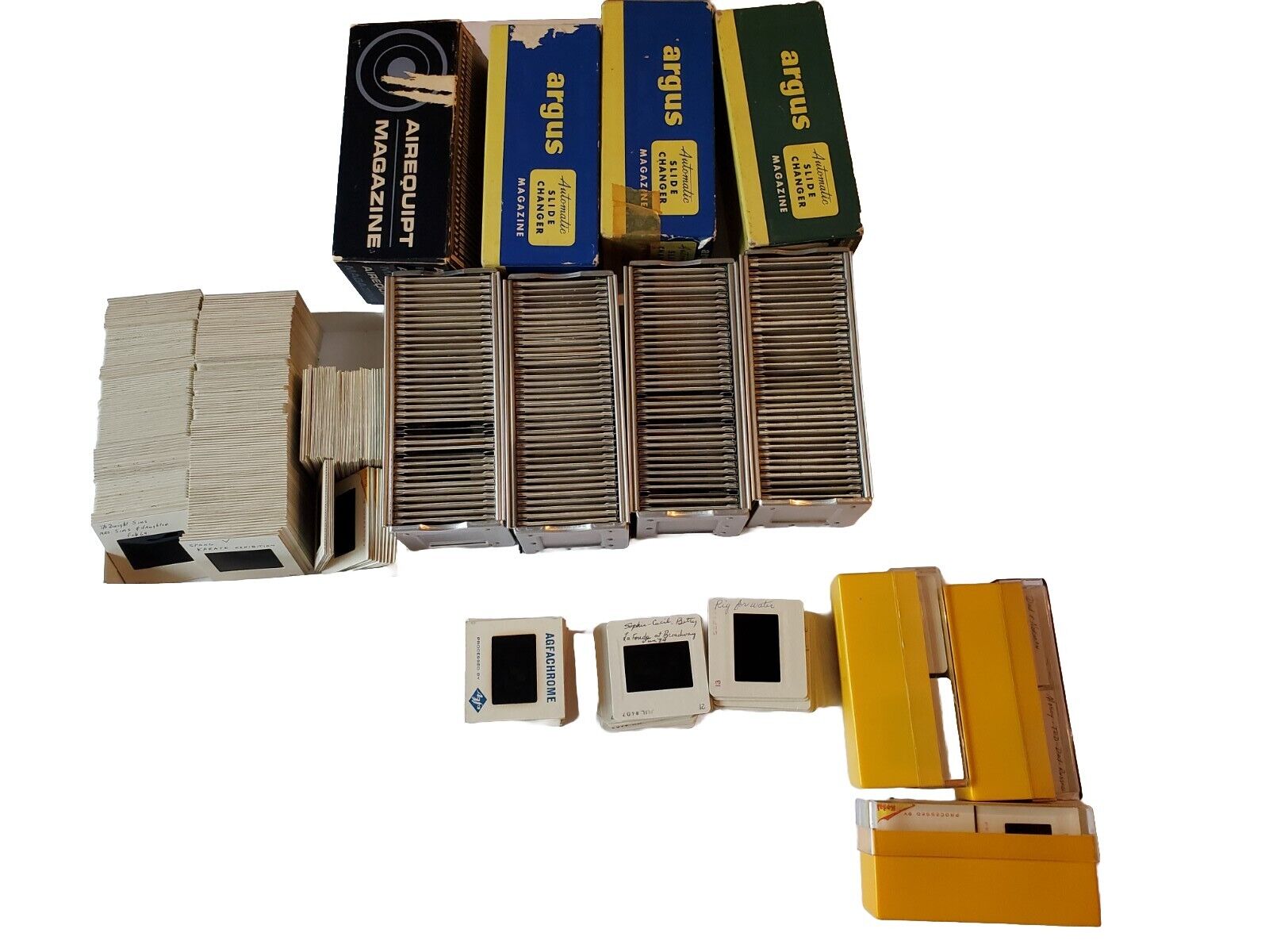 Vintage 35mm Slides Lot Of 500 Estate Find TX 60s,70s,80s Most Are Labeled
