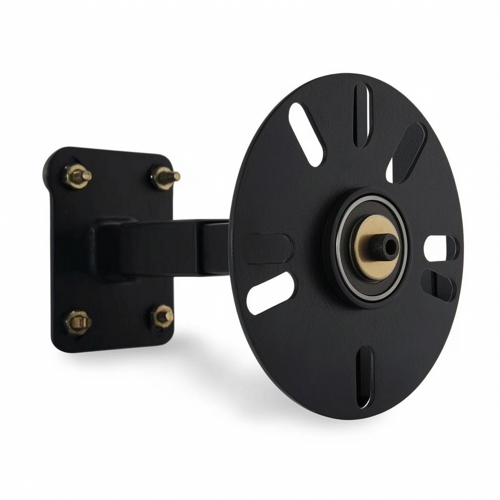 Wall Mounted Wheel Rims Display Rack Rotatable Rotating Wheel Display Stand
