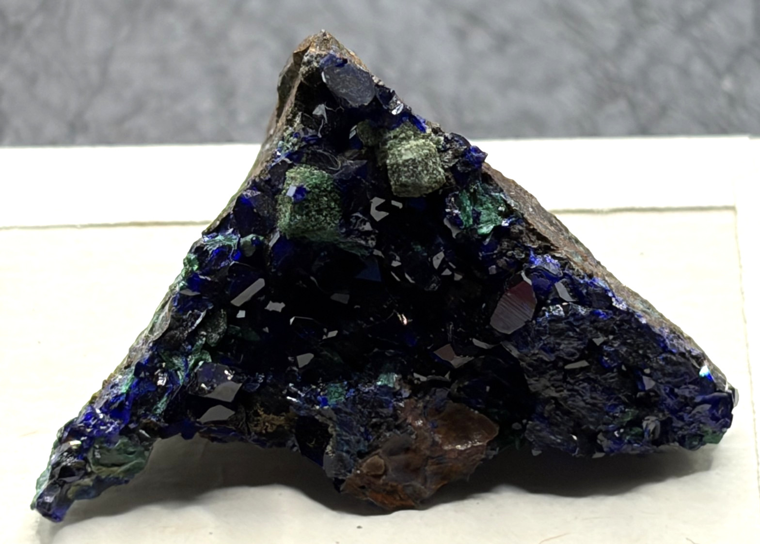 AZURITE MALACHITE  SPECIMEN  OLD STOCK MINERAL ARIZONA