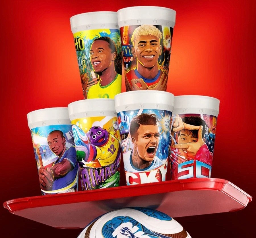 McDonalds FIFA WORLD CUP 2026 Collectible Cups (FULL SET 6) Australia