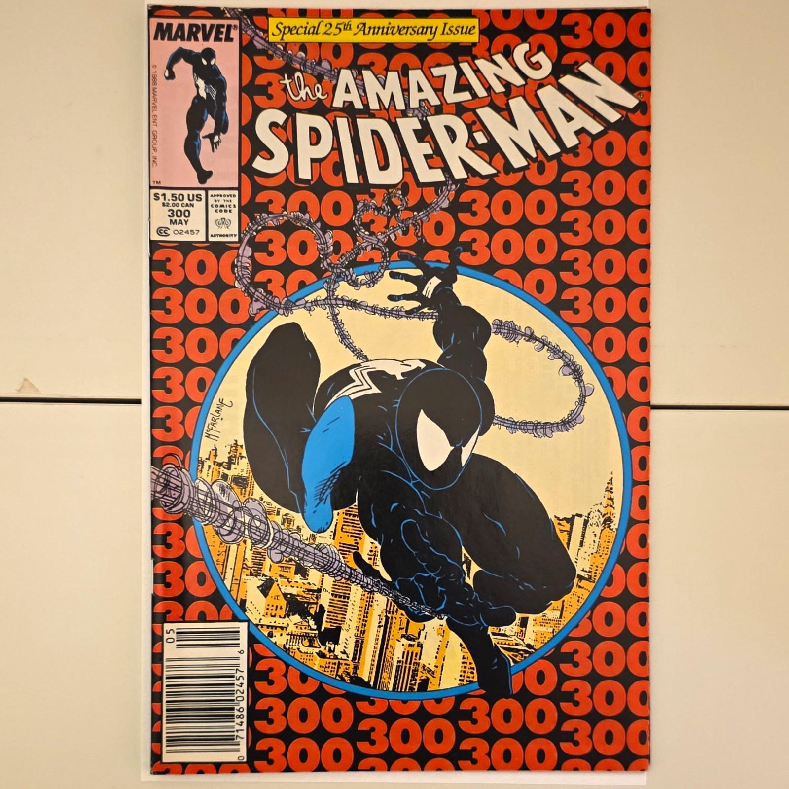 Marvel The Amazing Spider-Man #300 (1988) David Michelinie Newsstand Variant