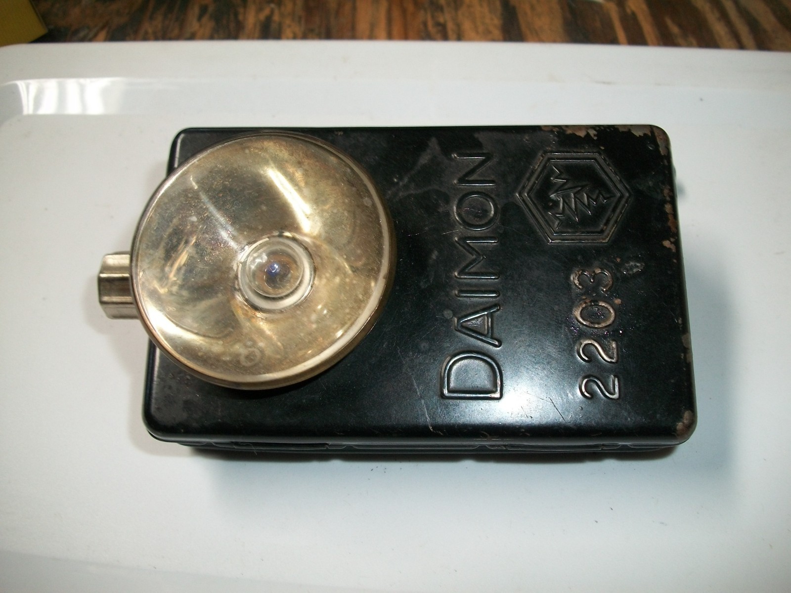 Vintage WW2 German Daimon 2203 flashlight - T53