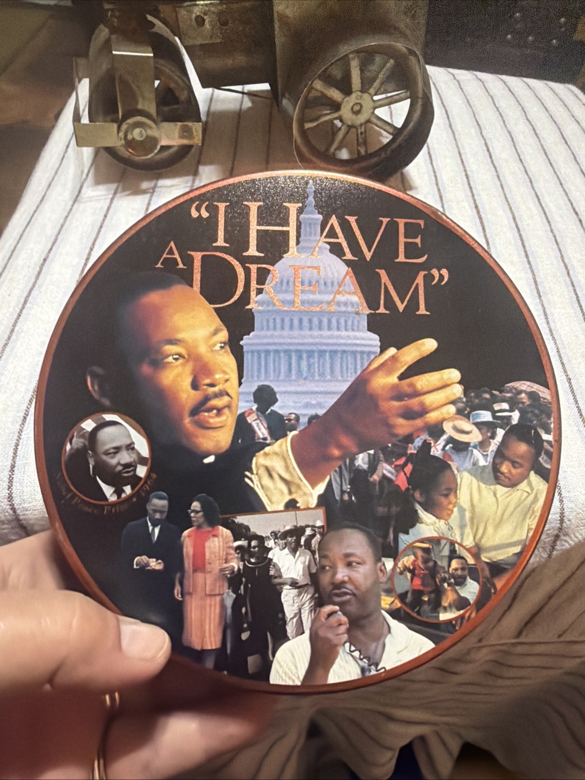 MARTIN LUTHER KING JR. Cookie Tin Vintage I Have A Dream