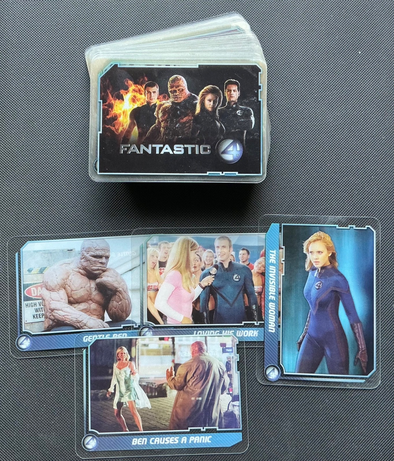 2005 MARVEL FANTASTIC FOUR CELZ COMPLETE 60 CARD BASE SET
