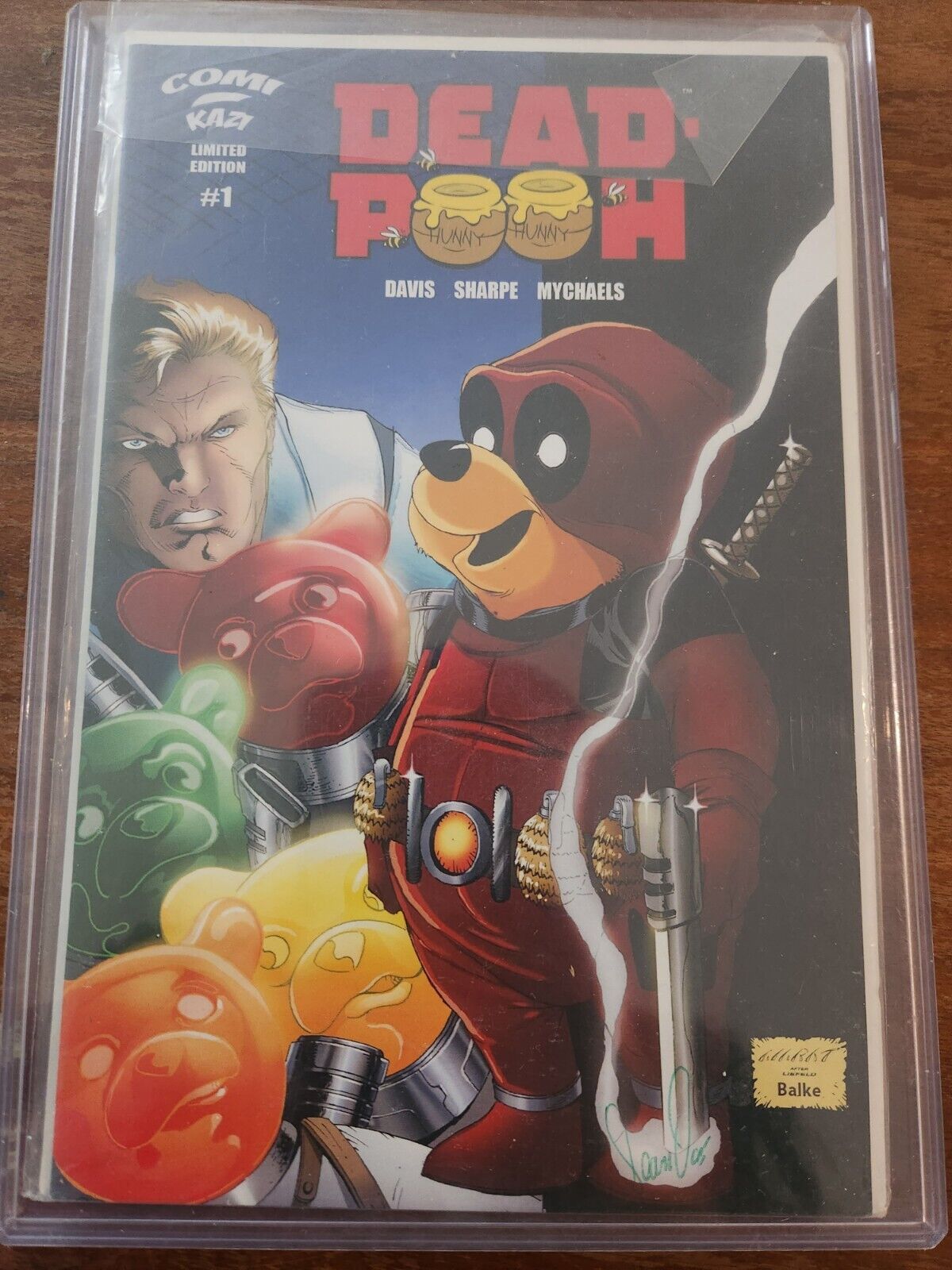 Dead Pooh 2012 #1.1 & 1.2 Both Signed By Sean Davis