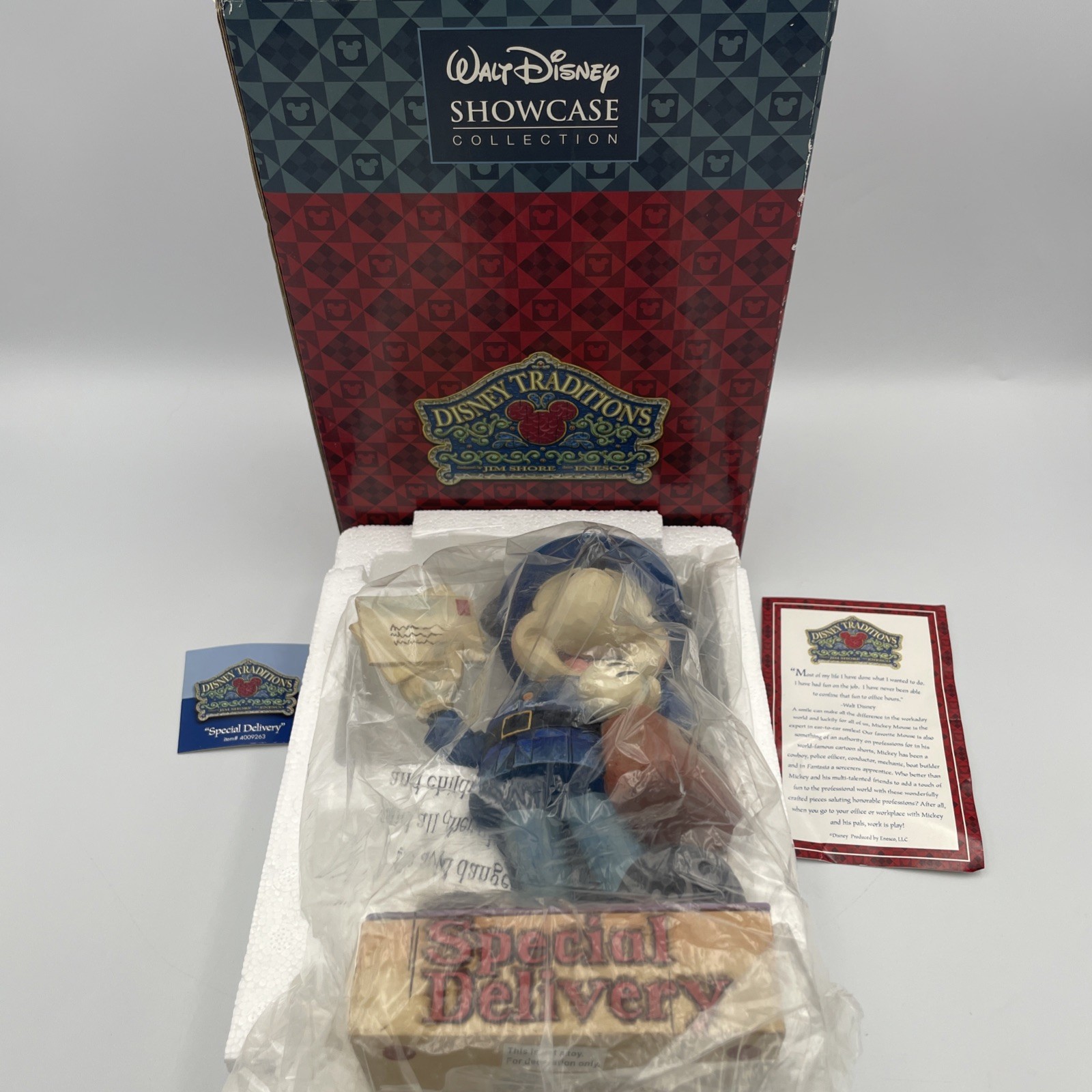 Enesco Jim Shore Walt Disney Showcase Mickey Mouse \