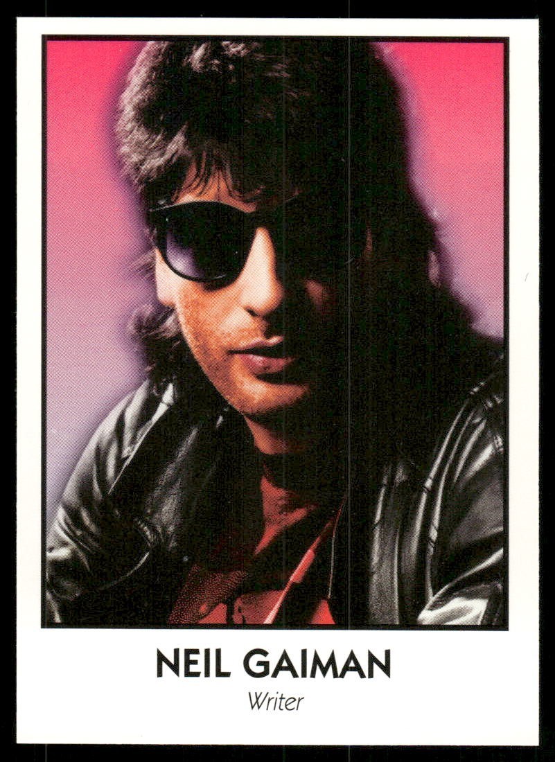 Neil Gaiman 1992 Famous Comic Book Creators Card #32 (NM)