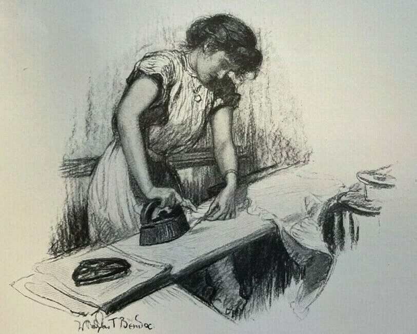 1910 Working Girls in New York City illustrated 1910 Working Girls in New York City illustrated