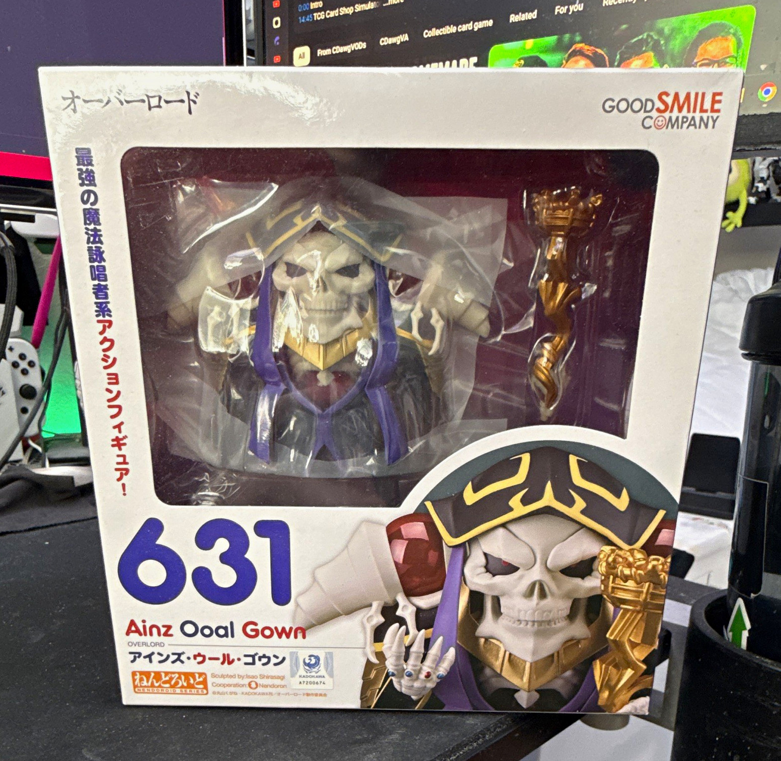 Good Smile Company Nendoroid 631 Ainz Ooal Gown Overlord Figure