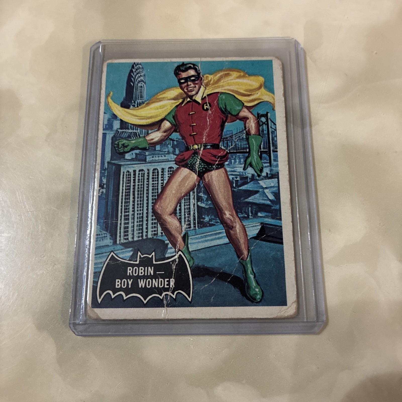 1966 Topps Batman Black Bat Card Number.2