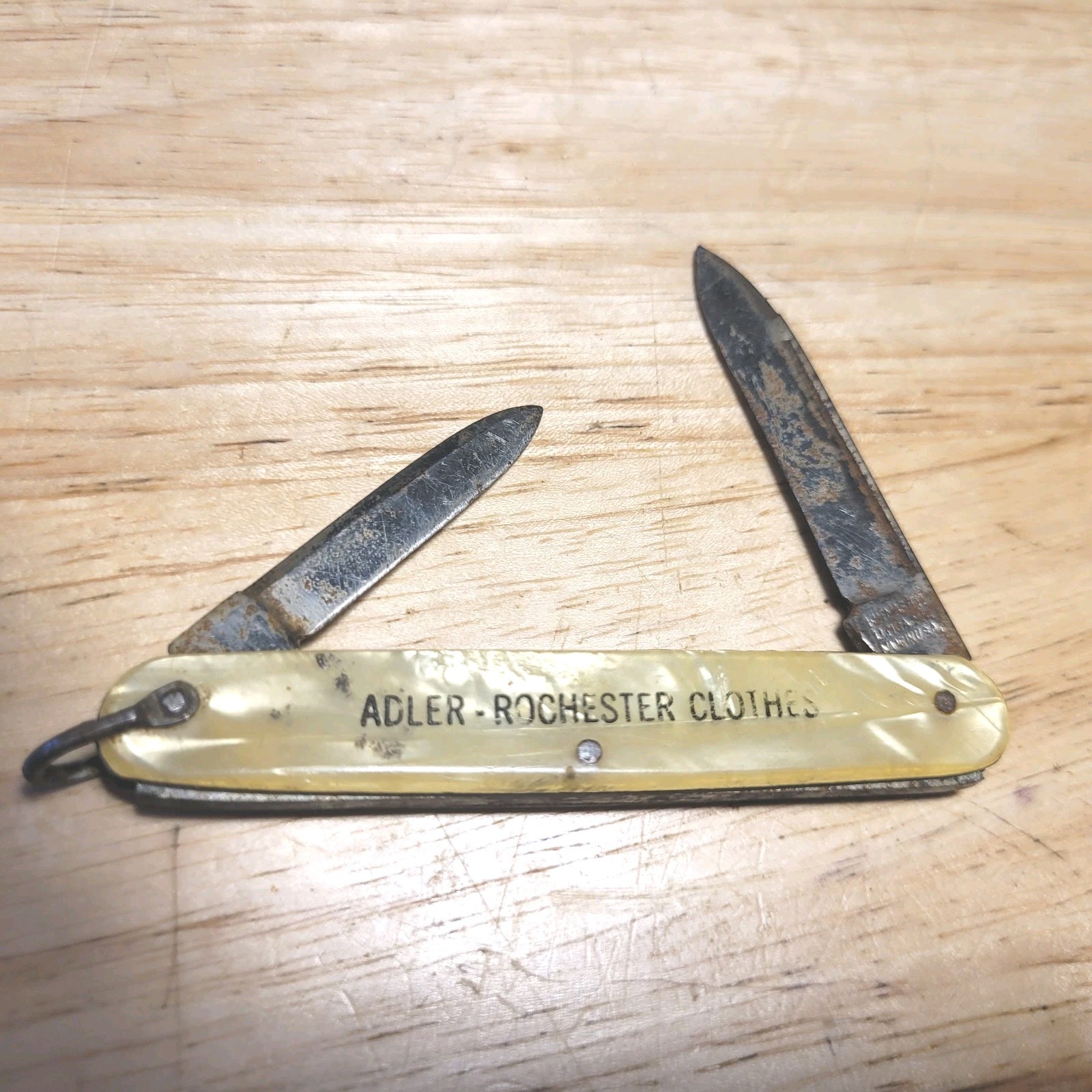 Ulster Knife Co. 2-Blade Pocket Knife Vintage Aleppo Temple 