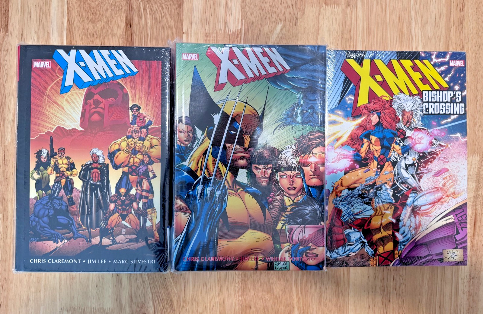 MARVEL X-MEN HC OMNIBUS LOT NEW SEALED OOP 1 & 2 + Bishop\'s Crossing *FREE SHIP*