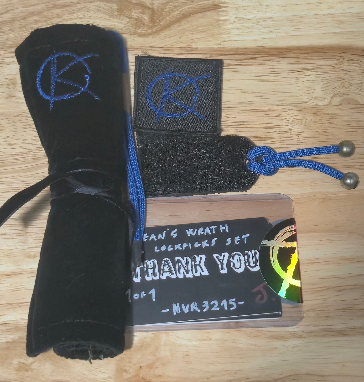 Killermaru Locksport Custom Set (It has a little rust)