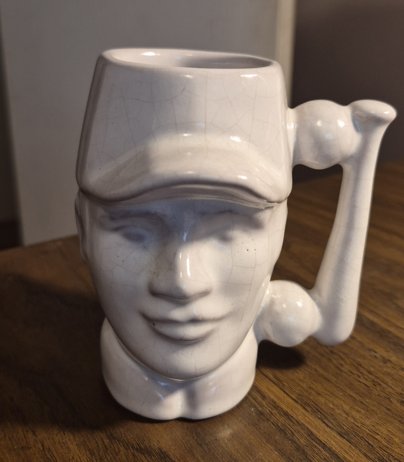 1978 Frankoma Toby Baseball Player  Mug - #602