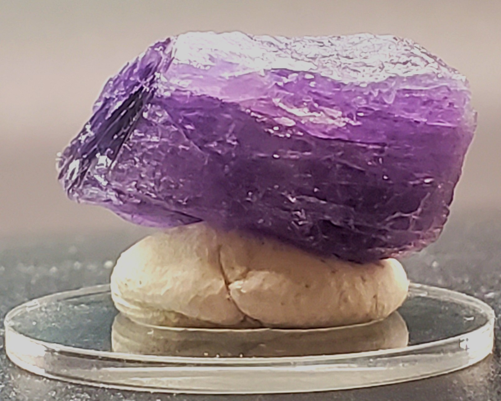 33.25ct Purple Scapolite With Strong UV Fluorescence Mined In Badakhshan...