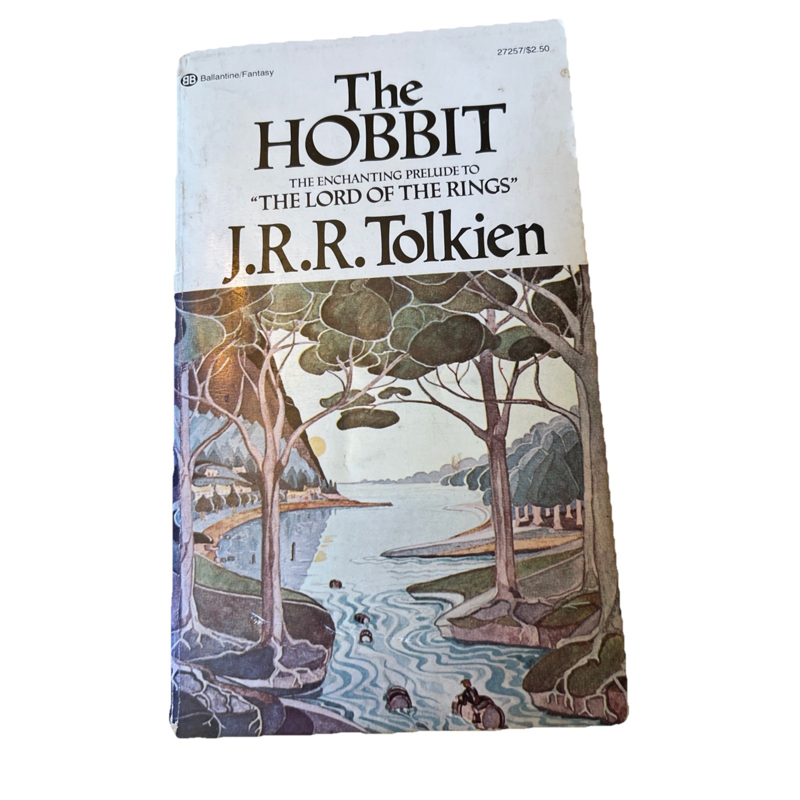 “The Hobbit” Paperback by J.R.R. Tolkien, Ballantine Books 1977 “The Hobbit” Paperback by J.R.R. Tolkien, Ballantine Books 1977
