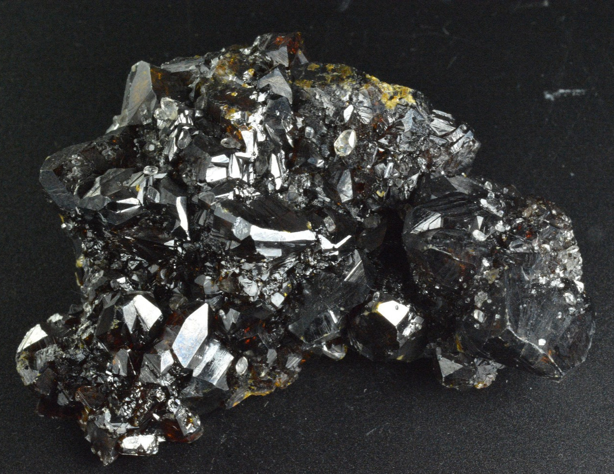 Sphalerite, Calcite, Joplin, Missouri Sphalerite, Calcite, Joplin, Missouri