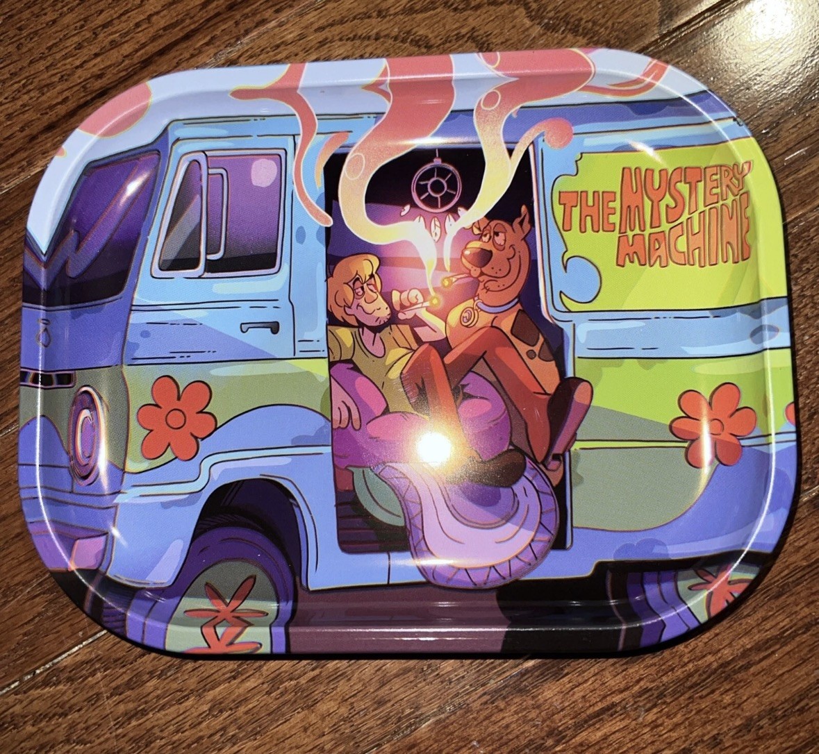Dr. Smokes Premium Rolling Tray - Shaggy & Scooby Doo - 5.5x 7