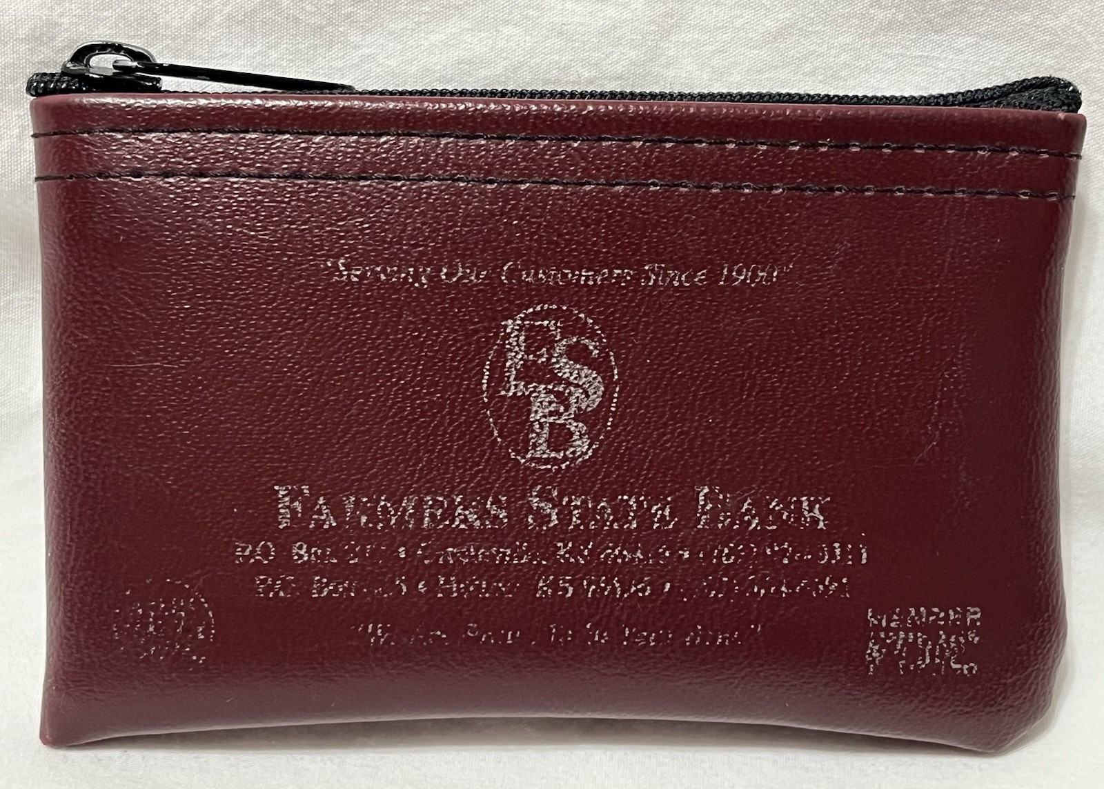 Farmers State  Bank Coin / Deposit Bag