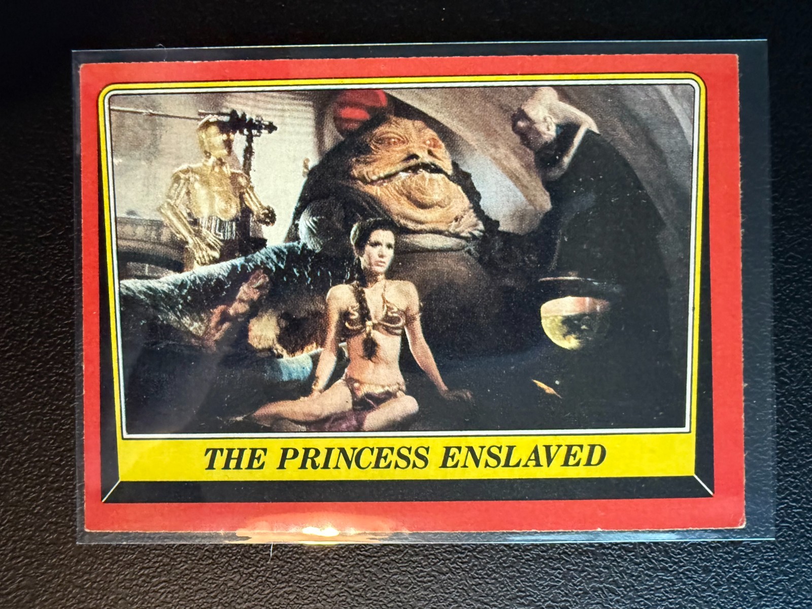 1983 Topps Star Wars: ROTJ The Princess Enslaved #32