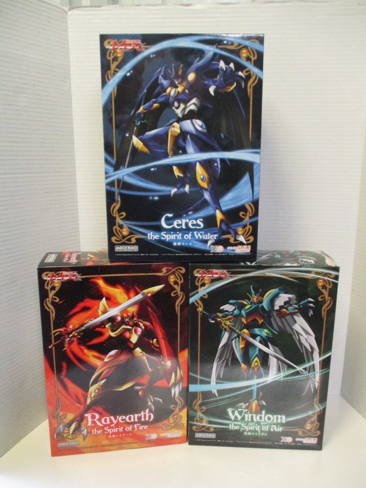 Good Smile Company Moderoid Magic Knight Rayearth 3 Mashin Plastic Model Kit Set