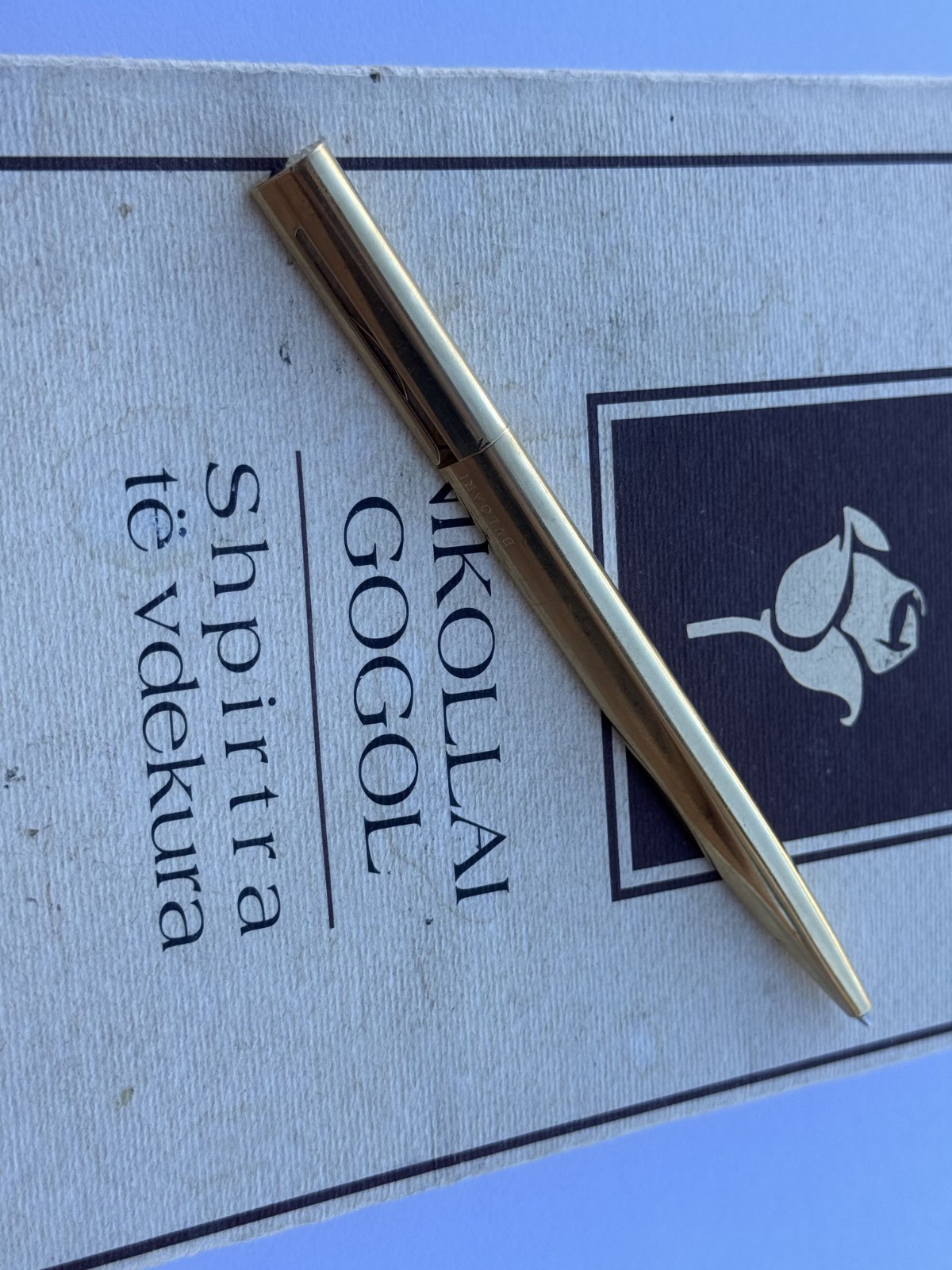 Bvlgari Eccentric Ballpoint Pen Gold Plated
