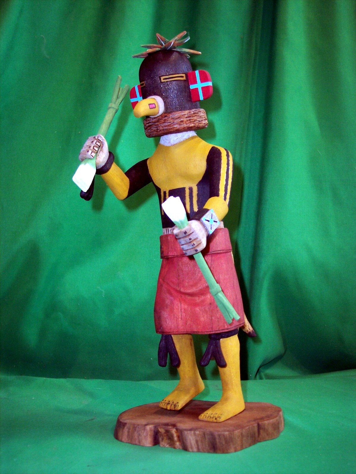 Hopi Kachina Doll - The Red Skirt  Kachina by Martin Dallas - Gorgeous