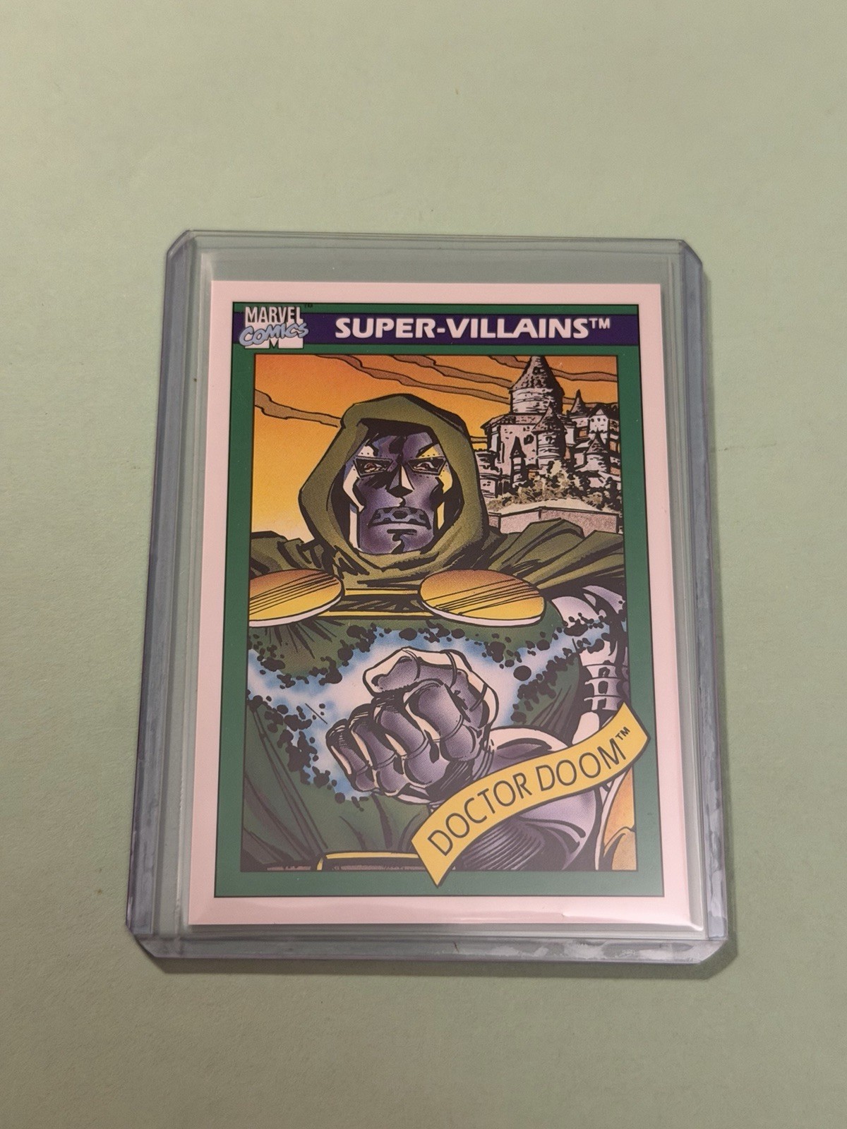 Dr. Doom 1990 Impel Marvel Comics Universe Series 1  Super Villains #60