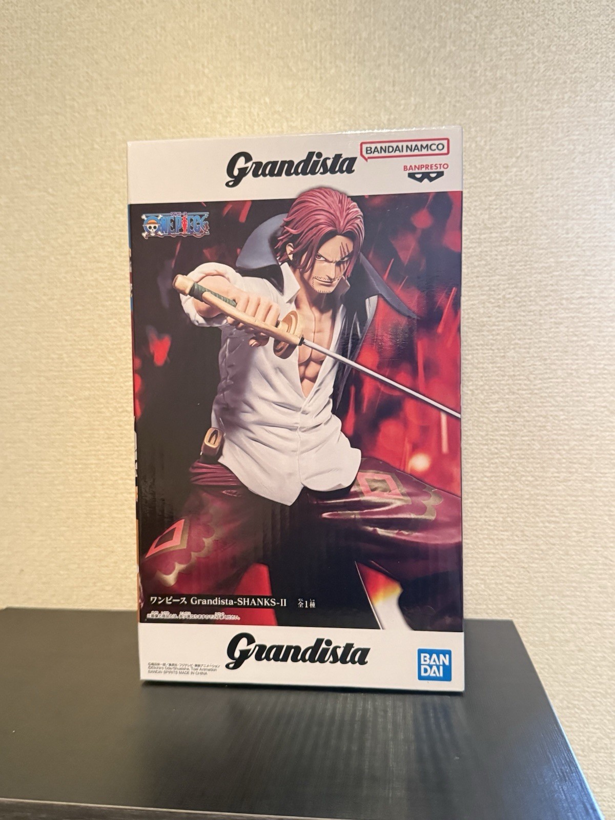 ONE PIECE Grandista Shanks II Banpresto Figure Official Japan New