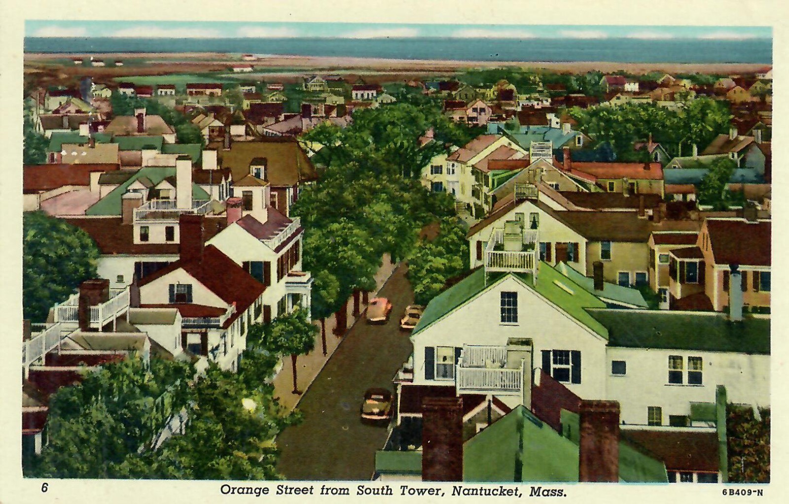 Orange Street Residences From South Tower Nantucket MA Massachusetts