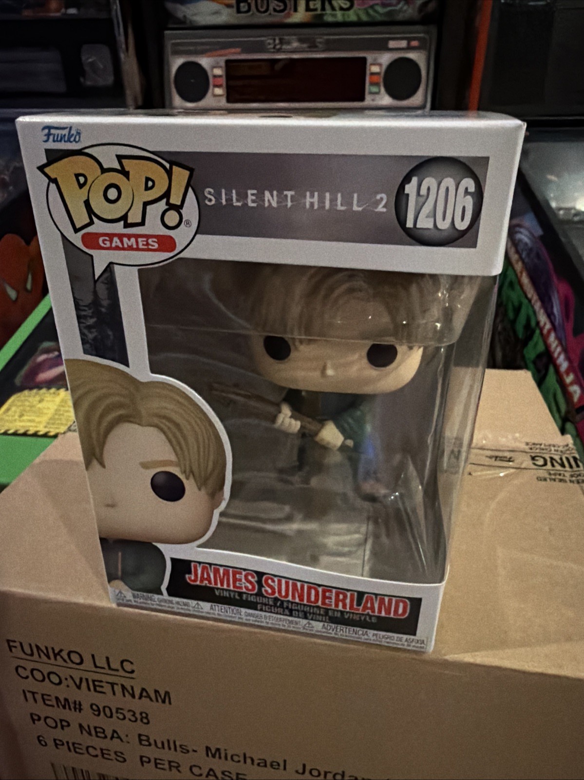Funko Pop Vinyl: Silent Hill - James Sunderland #1206