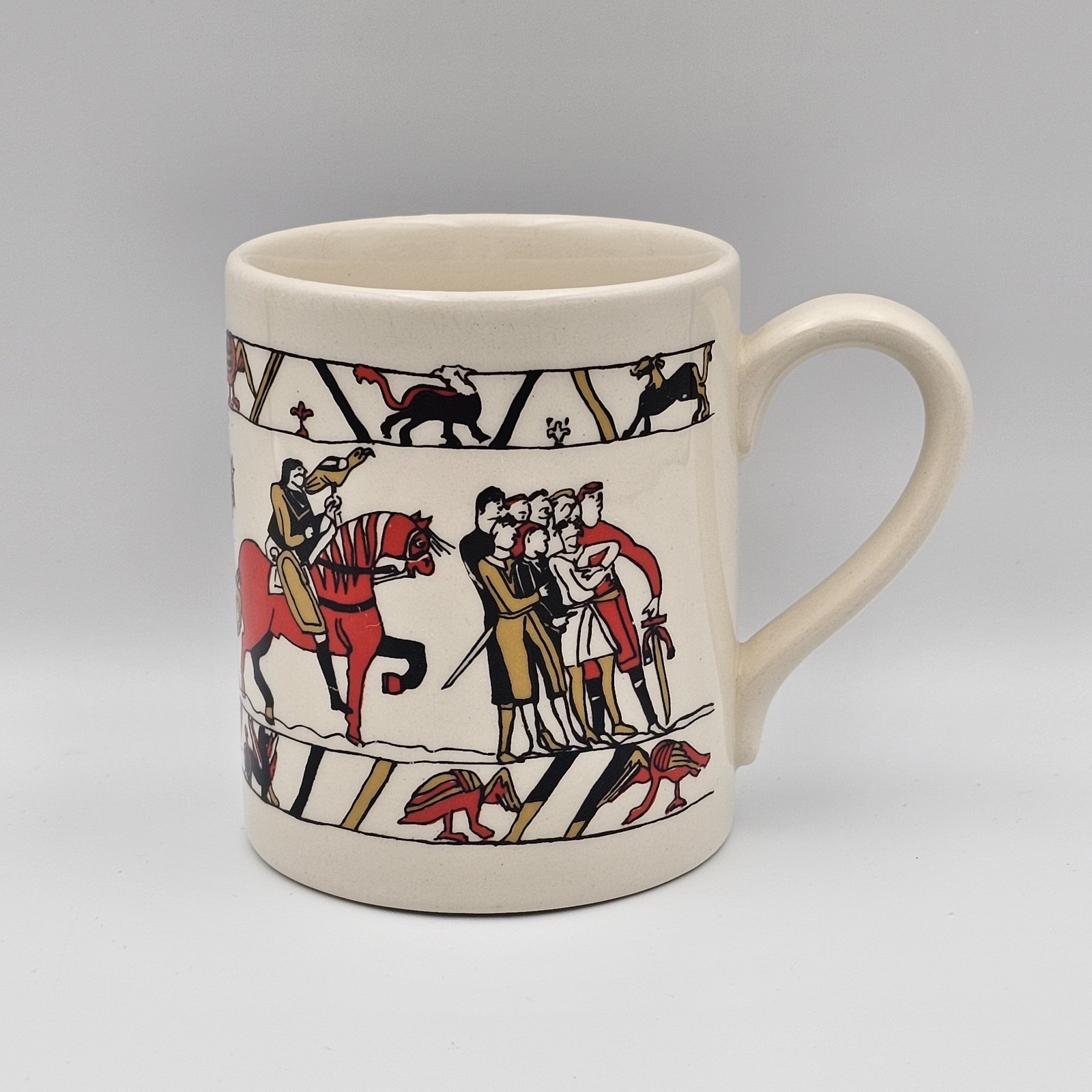 McLaggan Smith Bayeux Tapestry Mug Scotland Medieval Norman History Coffee Cup