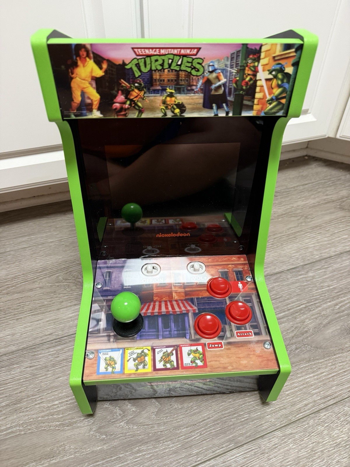 Arcade1Up Teenage Mutant Ninja Turtles Turtles in Time Arcade 16