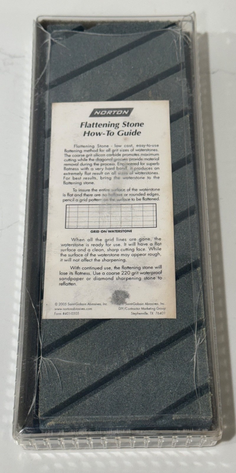 NORTON FLATTENING STONE 9\ NORTON FLATTENING STONE 9\