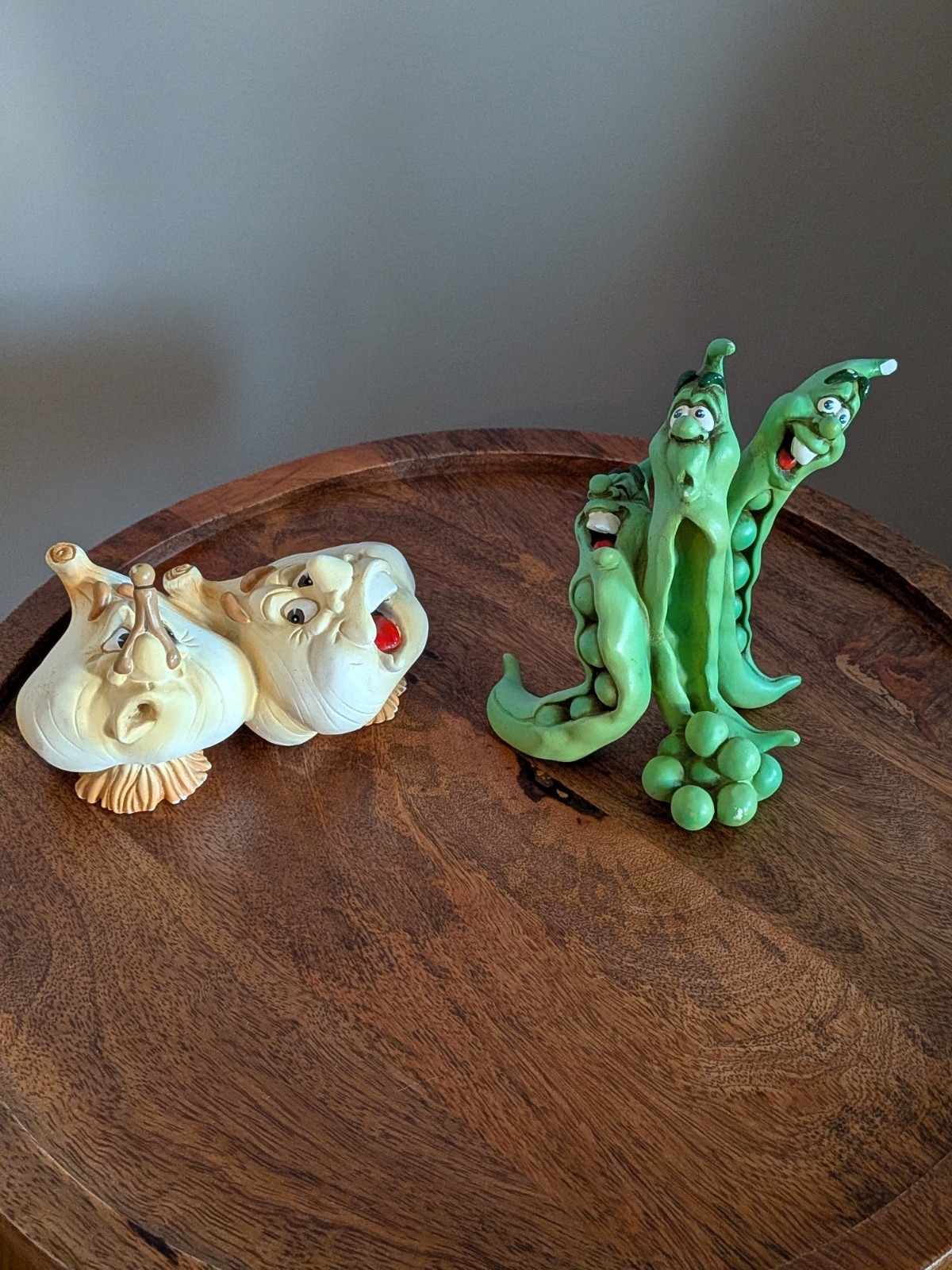 Vintage Gigglin Groceries Anthropomorphic Figurine Lot Garlic Peas Jack Graham Vintage Gigglin Groceries Anthropomorphic Figurine Lot Garlic Peas Jack Graham