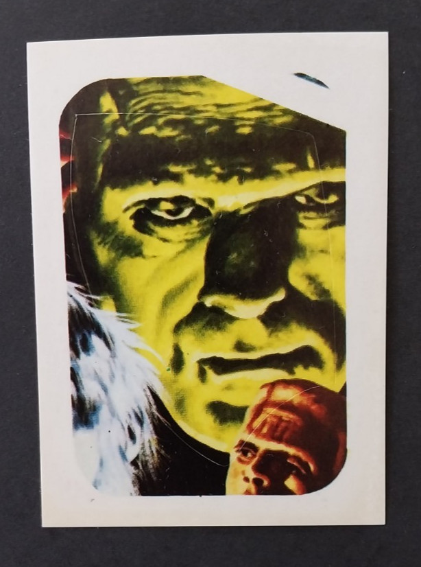 Vintage 1976 Frankenstein Monster #183 Editorial Maga CINE Horror Sticker Spain
