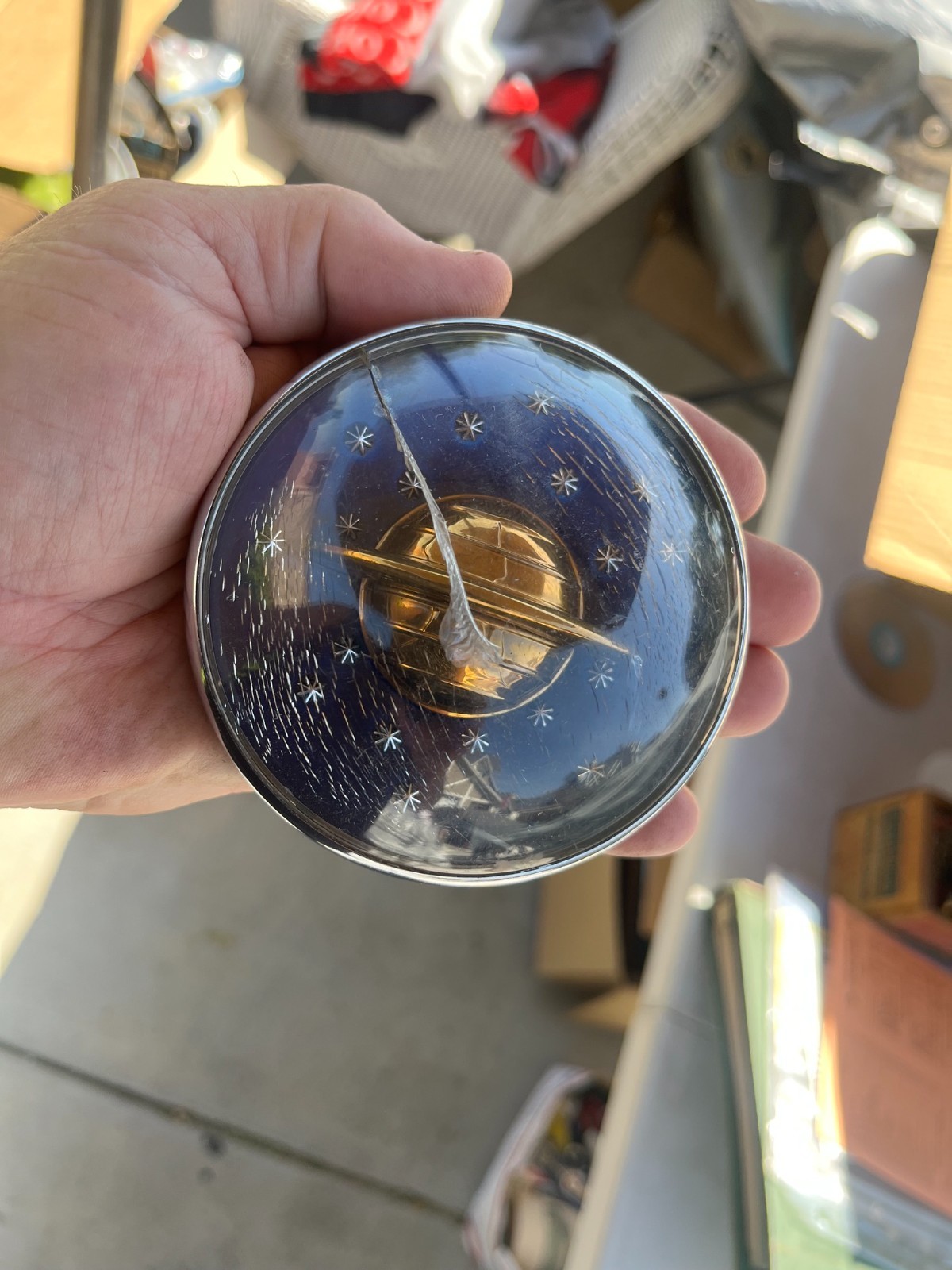 RARE ORIGINAL 1950 1951 OLDSMOBILE HORN BUTTON