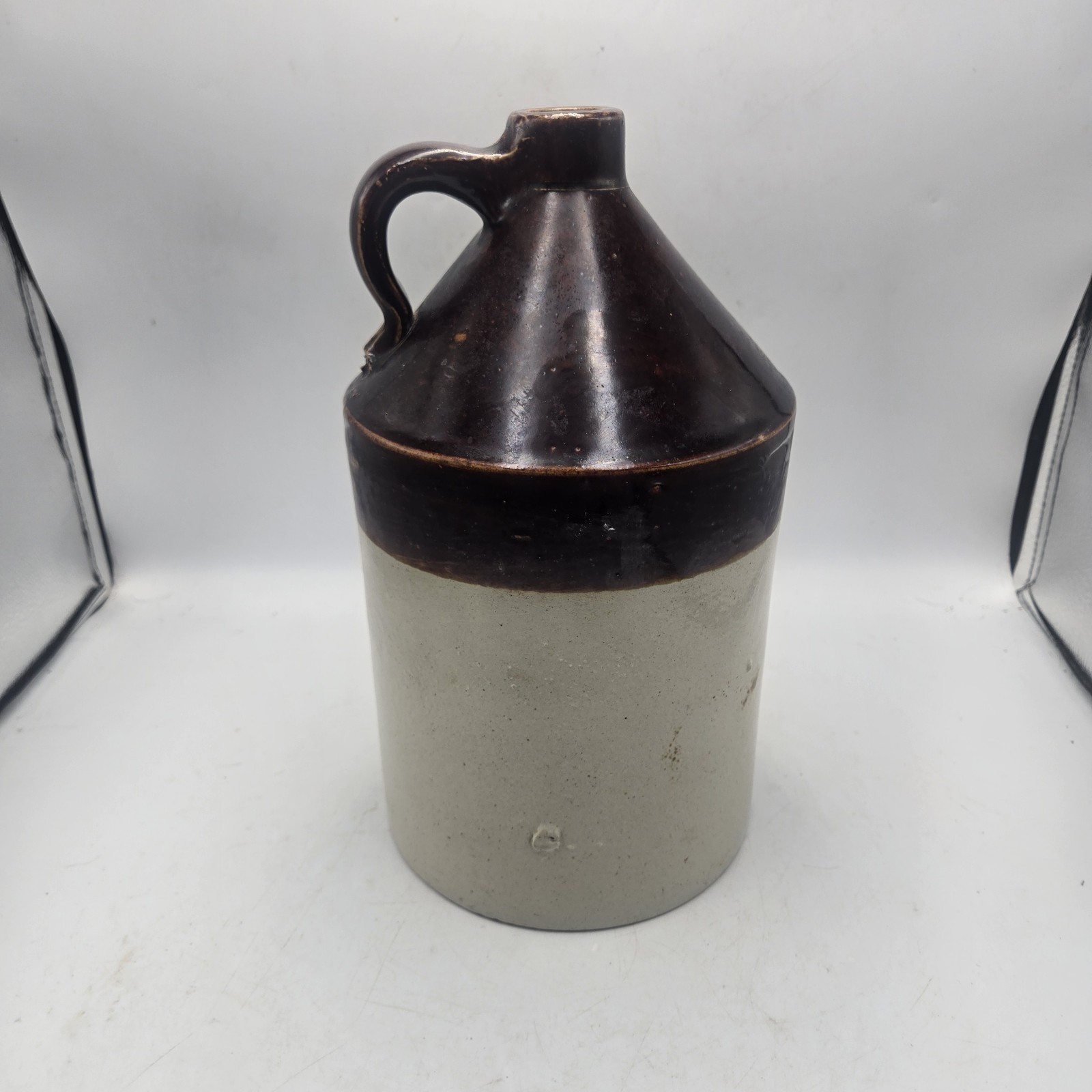 Antique Stoneware Crock Jug 12\