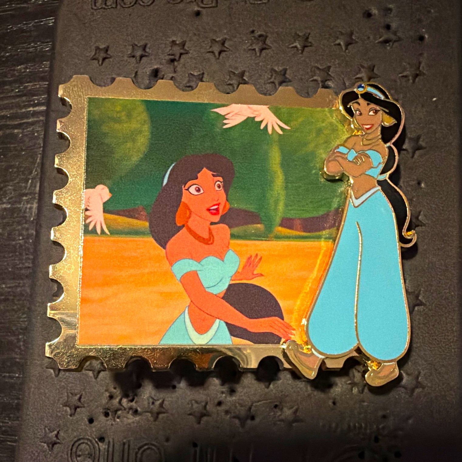 Disney Princess Jasmine Princess stamp Signature Edition 200 pin