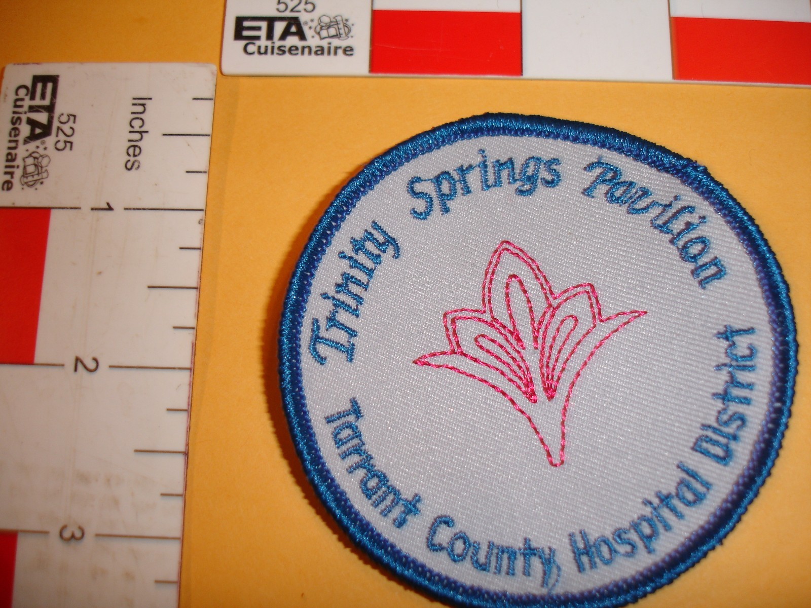 Vintage Patch Trinity Springs Tarrant County Hospital District