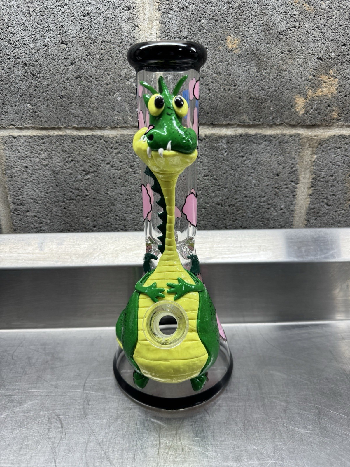 12.5” Heavy Monster Bong Glass Bong Water Pipe Tobacco Smoking Pipe