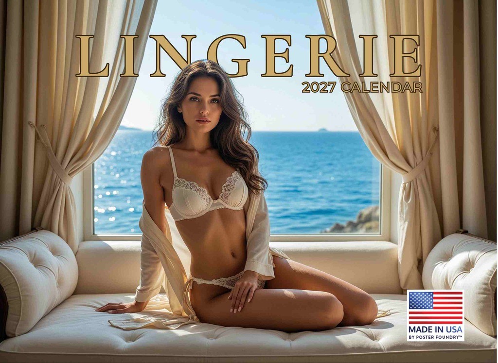 Lingerie Calendar 2027 Calendar Wall Hot Women